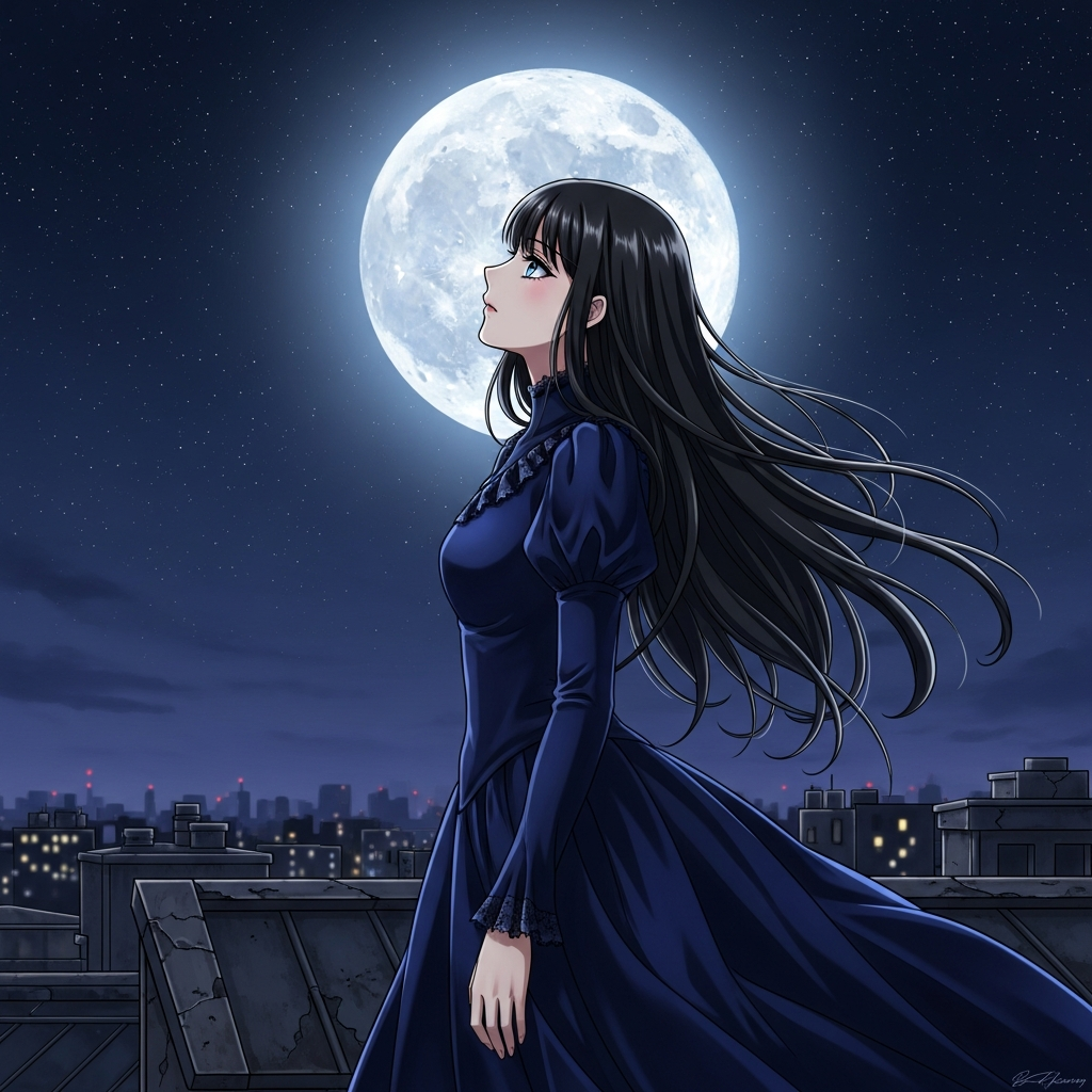 Mysterious Deep Blue 🌃